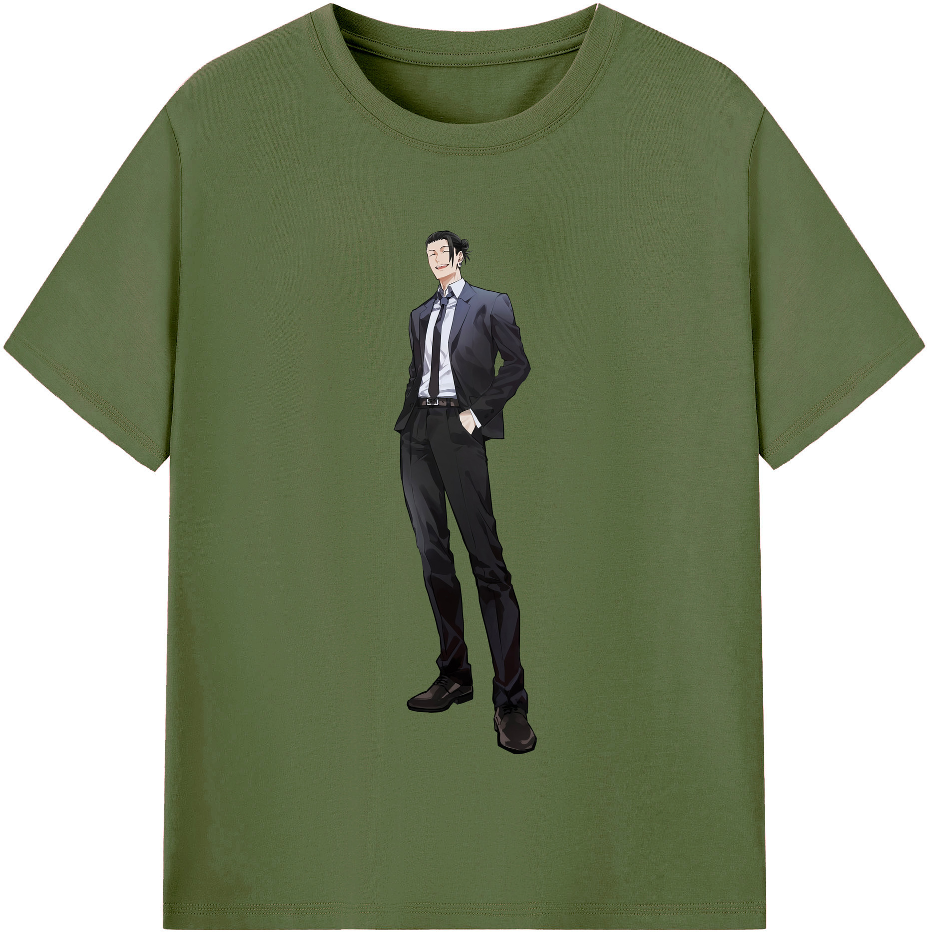（画像用） 呪術廻戦 Jujutsu Kaisen 綿100％半袖Tシャツ（フロントプリント）